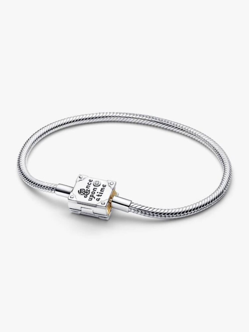 Pandora Disney Princess Storybook Lab-grown Diamond Snake Chain Bracelet